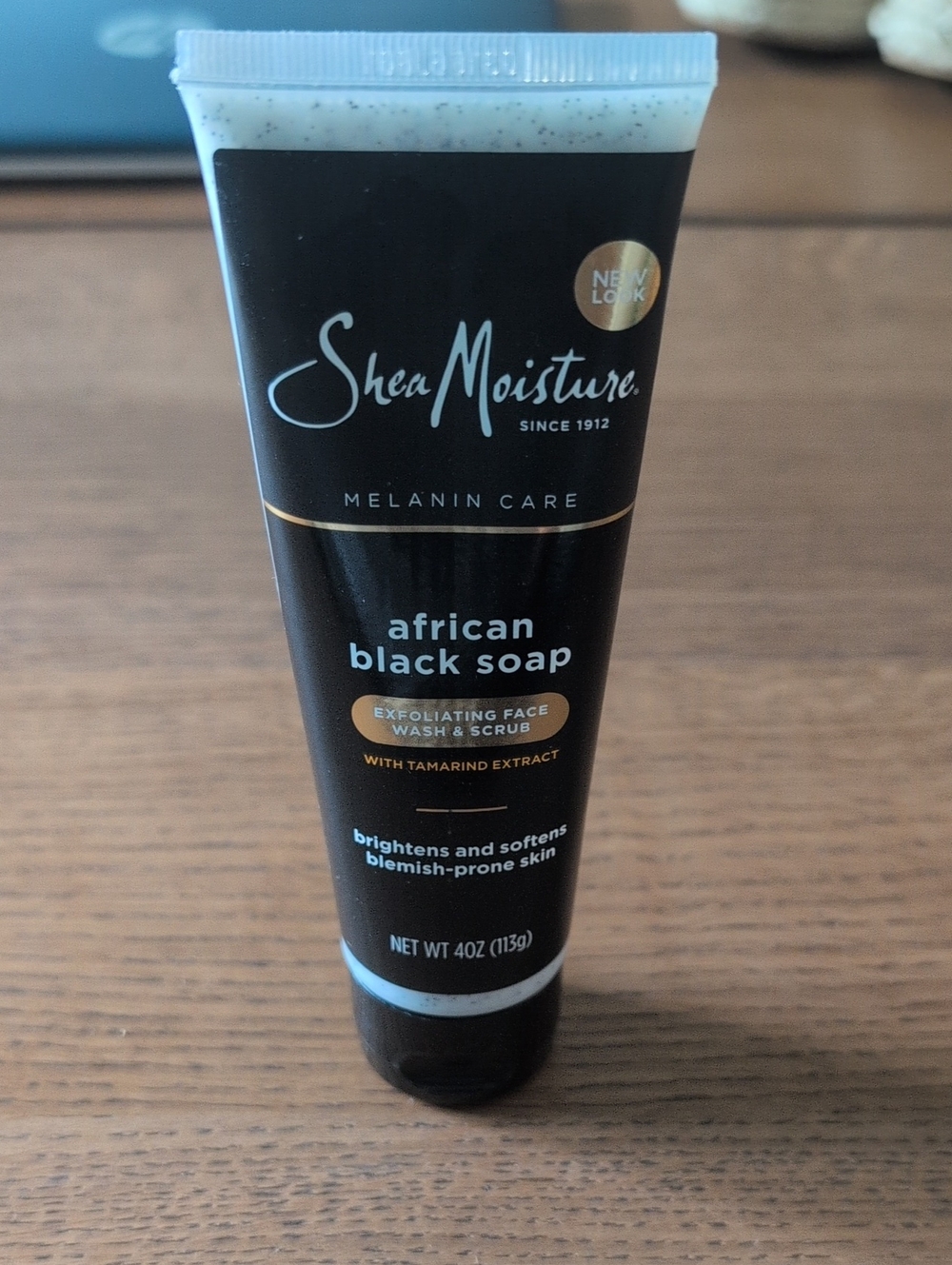 🤩 Shea Moisture African Black Soap  Face Wash & Scrub